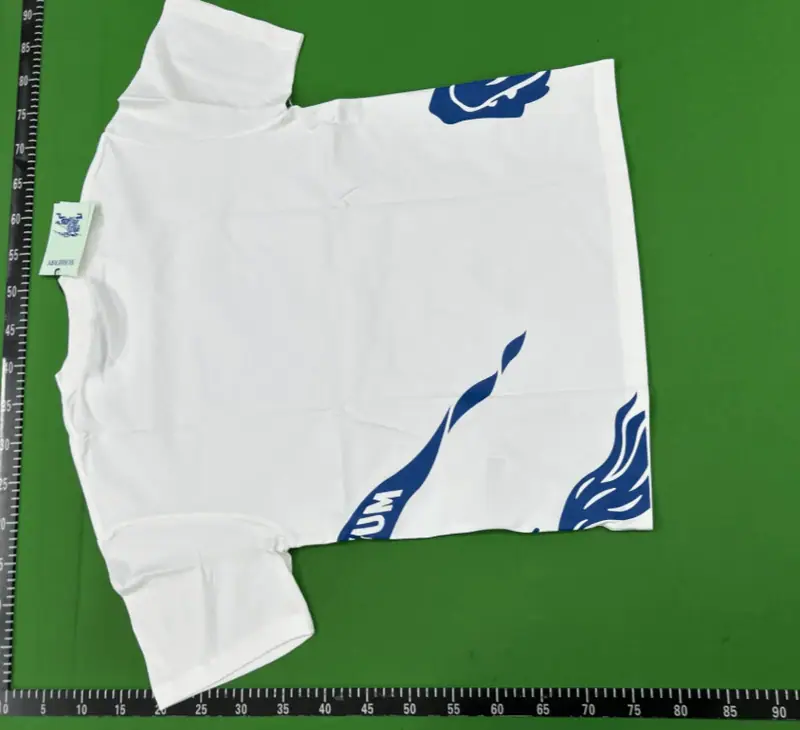 Burberry T-shirt foto QC real 6