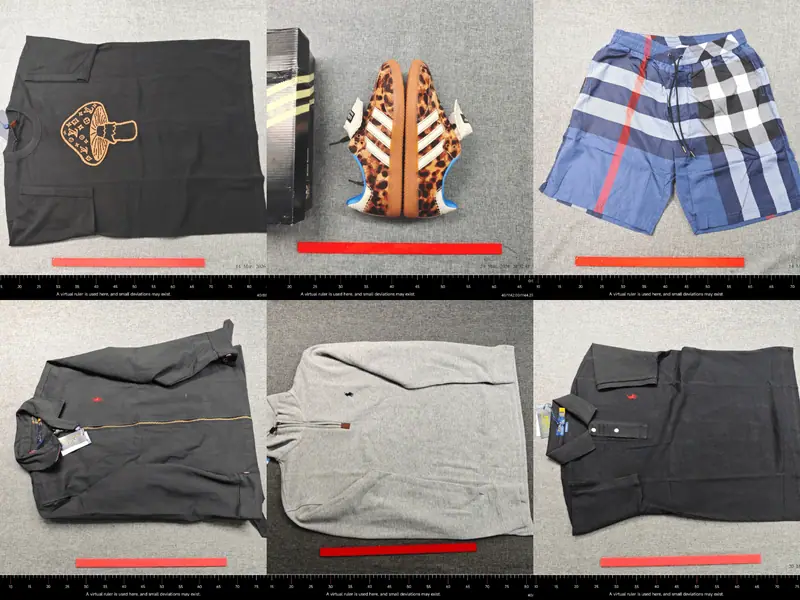 Burberry Tees foto QC real 1