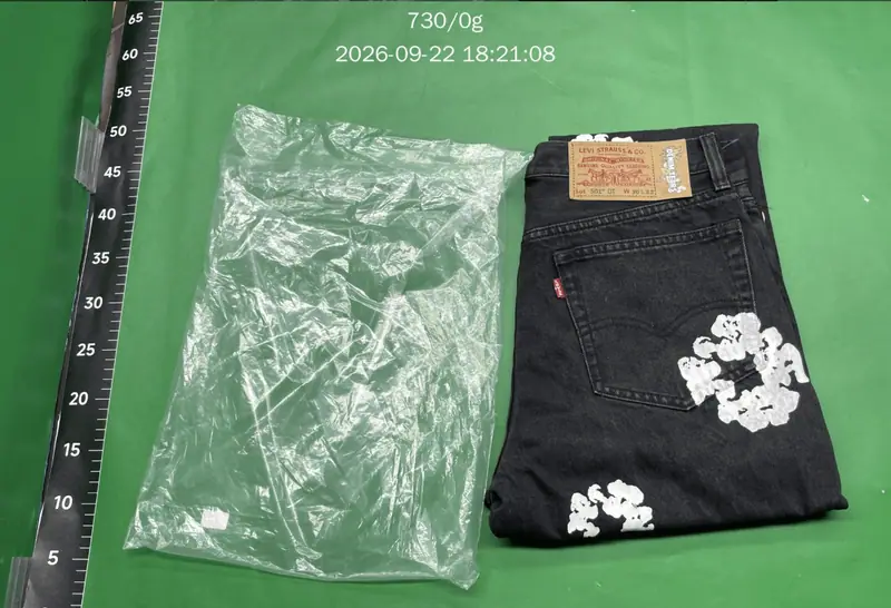 Denim Pants foto QC real 1