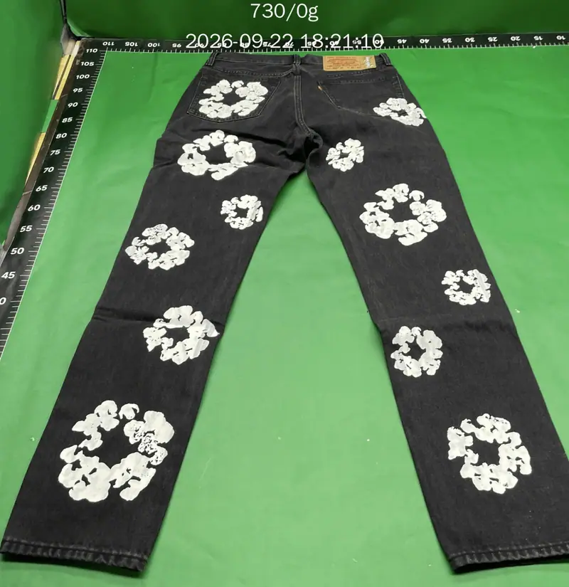 Denim Pants foto QC real 3