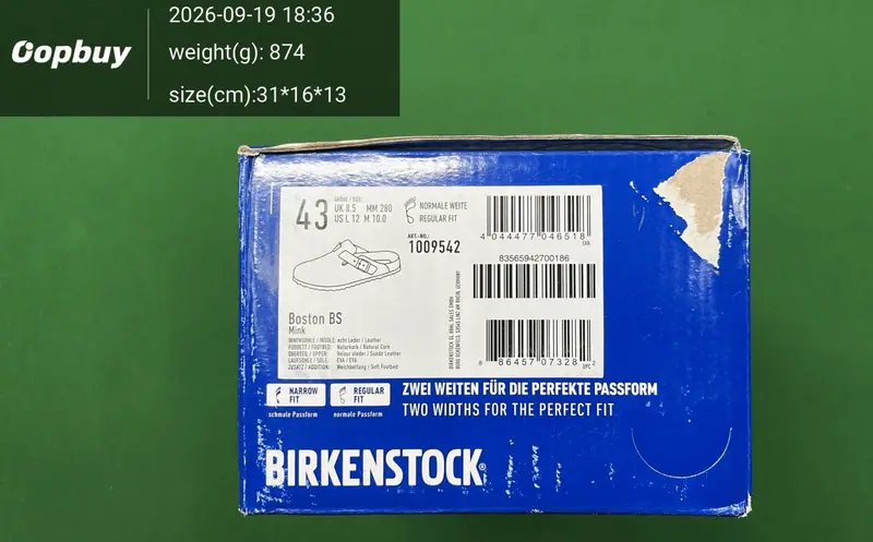 Birkenstock Boston Shearling foto QC real 1