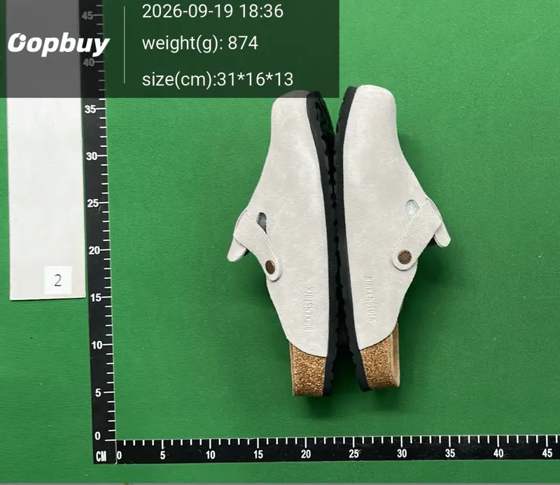 Birkenstock Boston Shearling foto QC real 2
