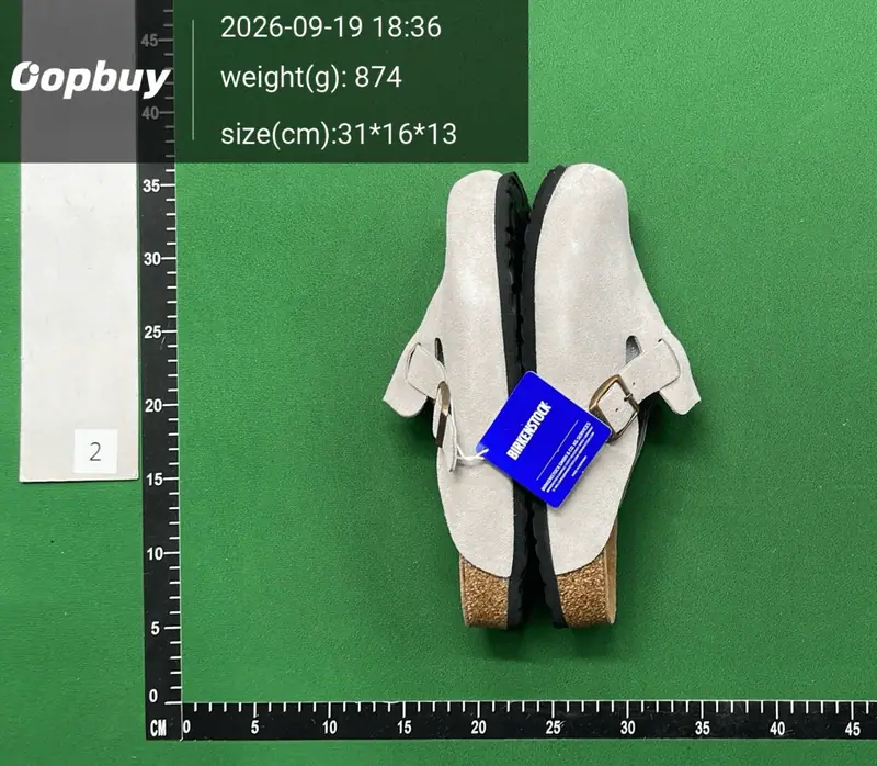 Birkenstock Boston Shearling foto QC real 3