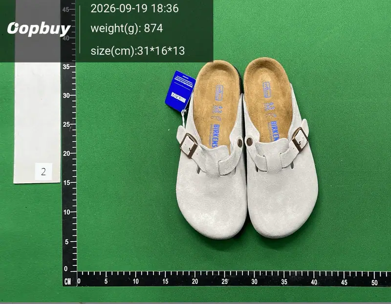 Birkenstock Boston Shearling foto QC real 4
