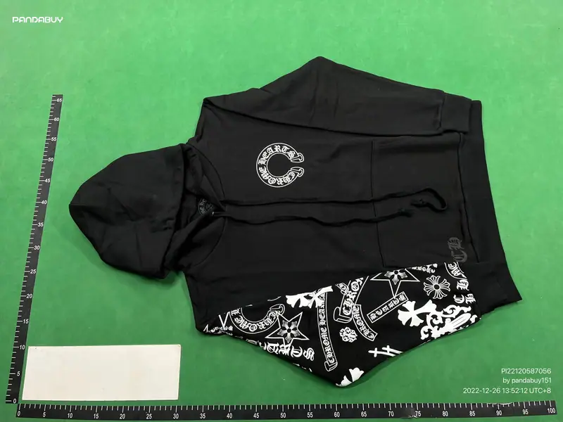 Chrome Hearts Belt — Black / White foto QC real 5