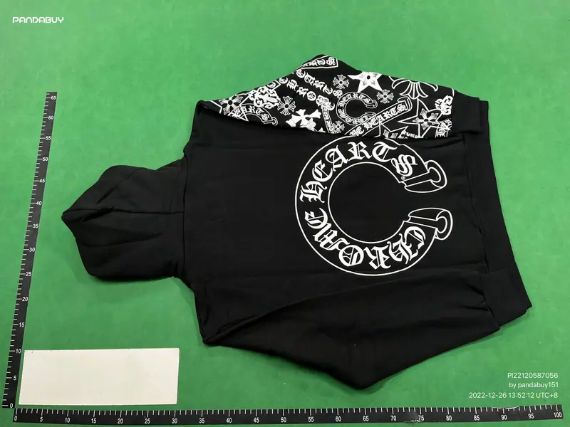 Chrome Hearts Belt — Black / White foto QC real 6