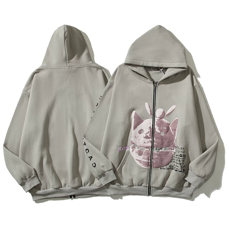 Travis Scott Mastermind Skull Hoodie Zip-up photo 4