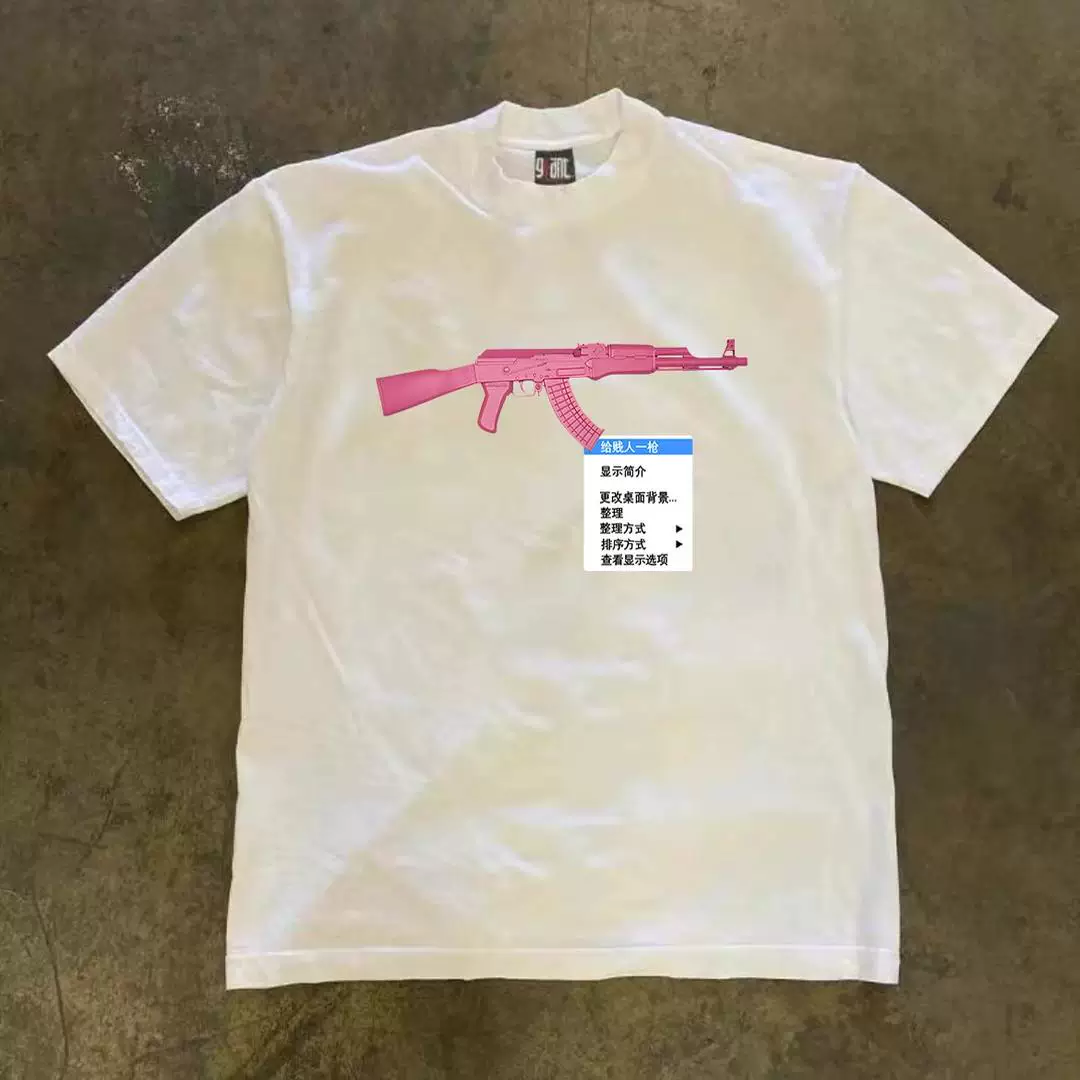 CAMISETA AK47 ROSA photo 1