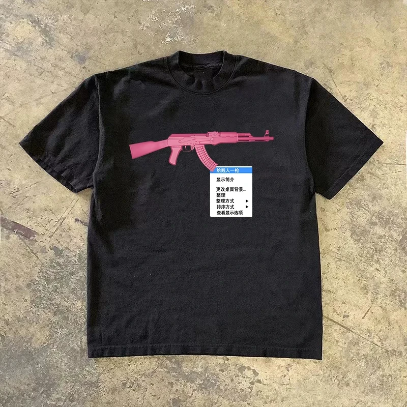 CAMISETA AK47 ROSA photo 3