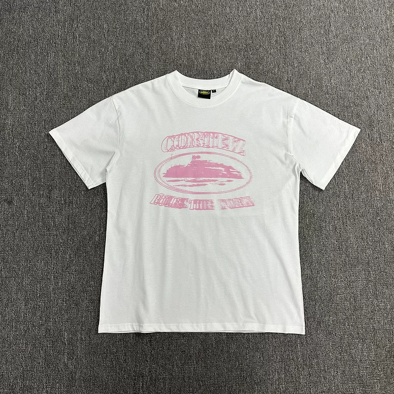 Corteiz Alcatraz Series T Shirt Short Sleeved Letter Logo Printed Round Neck photo 24