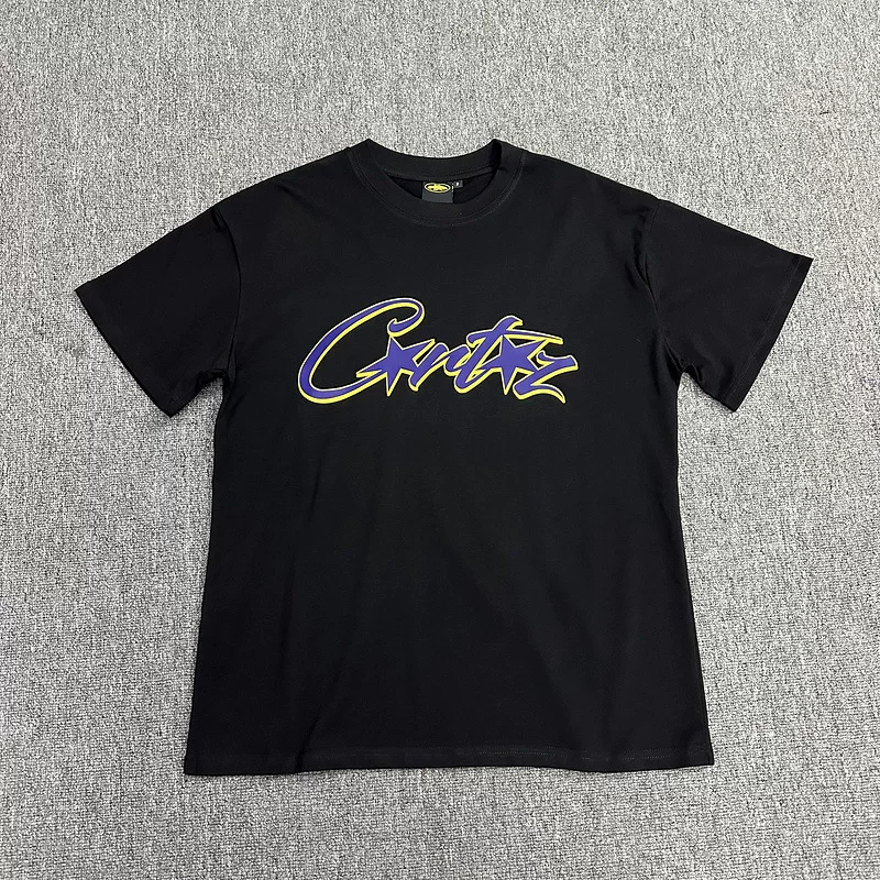 Corteiz Alcatraz Series T Shirt Short Sleeved Letter Logo Printed Round Neck photo 47