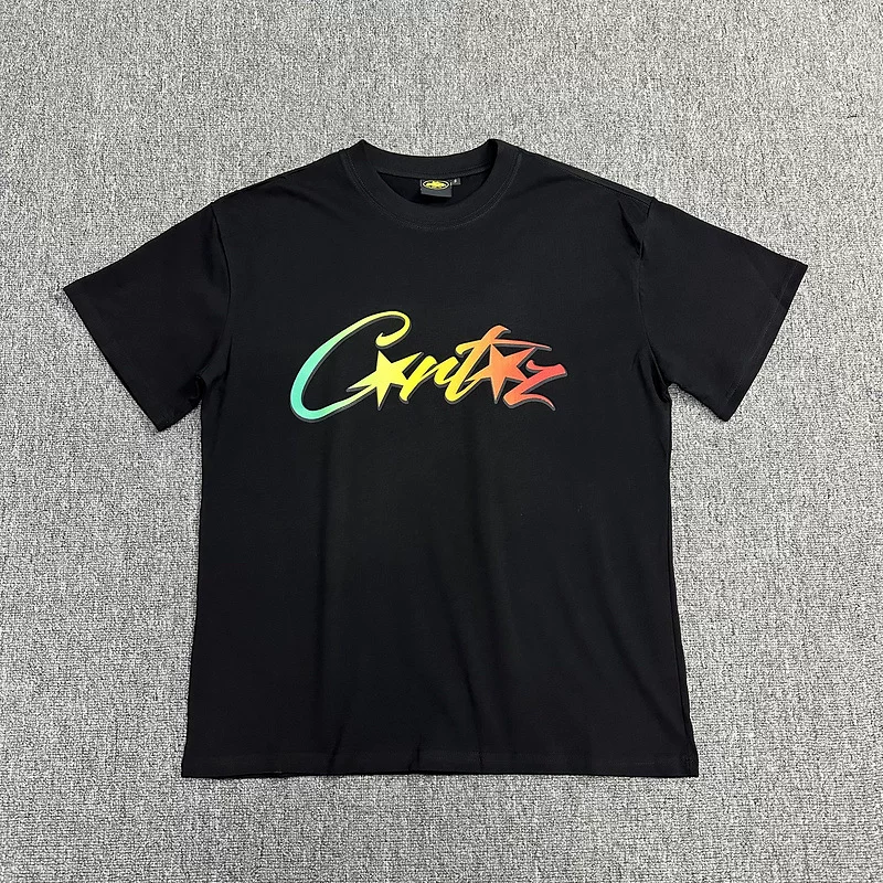Corteiz Alcatraz Series T Shirt Short Sleeved Letter Logo Printed Round Neck photo 48