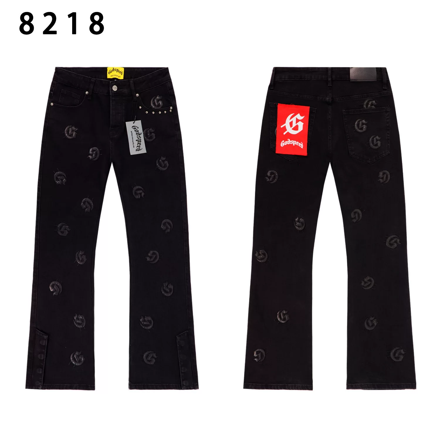 2024 American Style Trendy Brand Ripped Patchwork Ash Gray Men S Casual photo 41