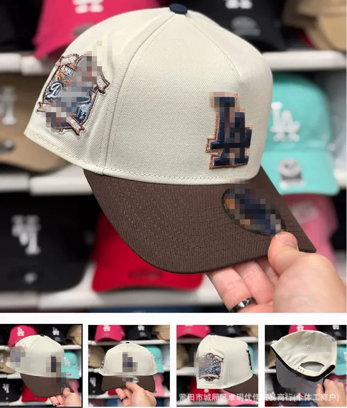 2026 New Model Baseball Cap Dodgers Sun Hat N Y Unisex Embroidered photo 3