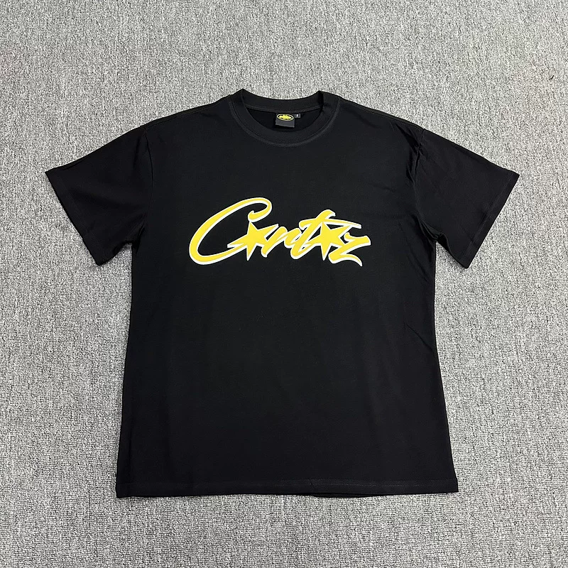Corteiz Alcatraz Series T Shirt Short Sleeved Letter Logo Printed Round Neck photo 44