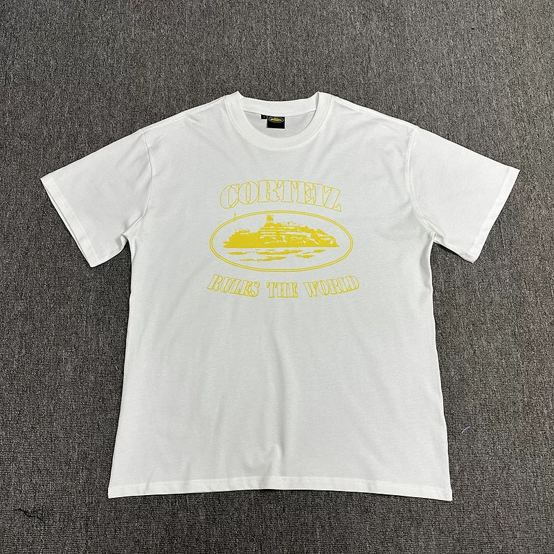 Corteiz Alcatraz Series T Shirt Short Sleeved Letter Logo Printed Round Neck photo 59
