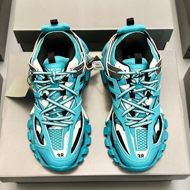 Paris Third Generation Dad Shoes Retro Track3 0 Thick Soled Sports Casual Shoes photo 10