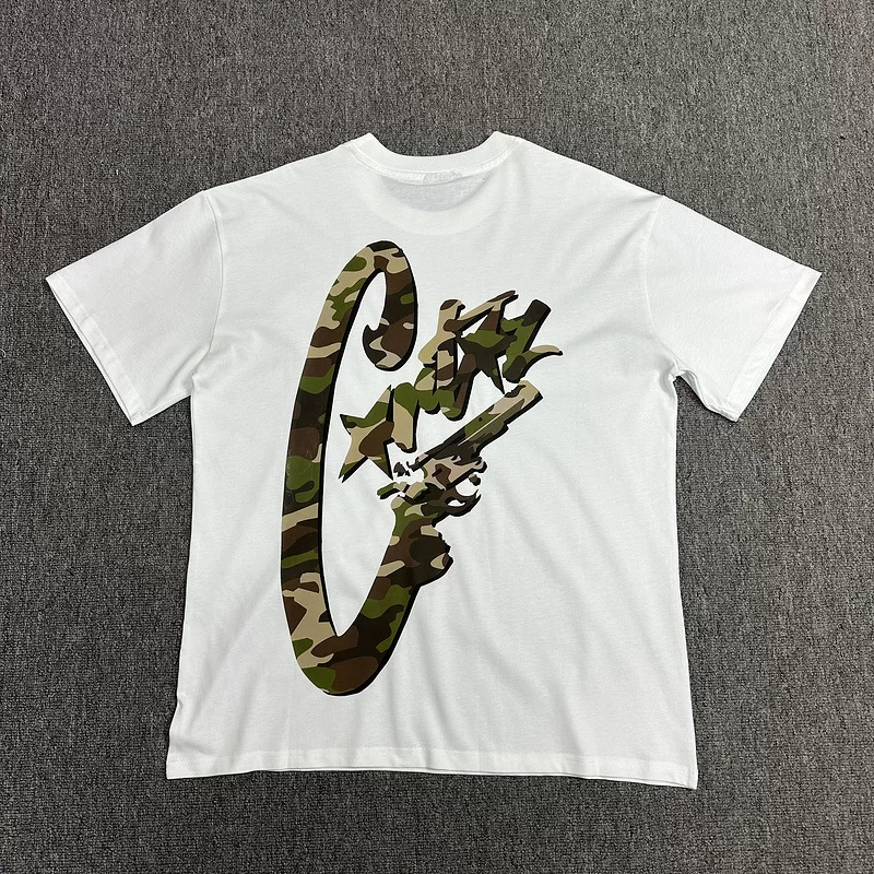 Corteiz Alcatraz Series T Shirt Short Sleeved Letter Logo Printed Round Neck photo 49
