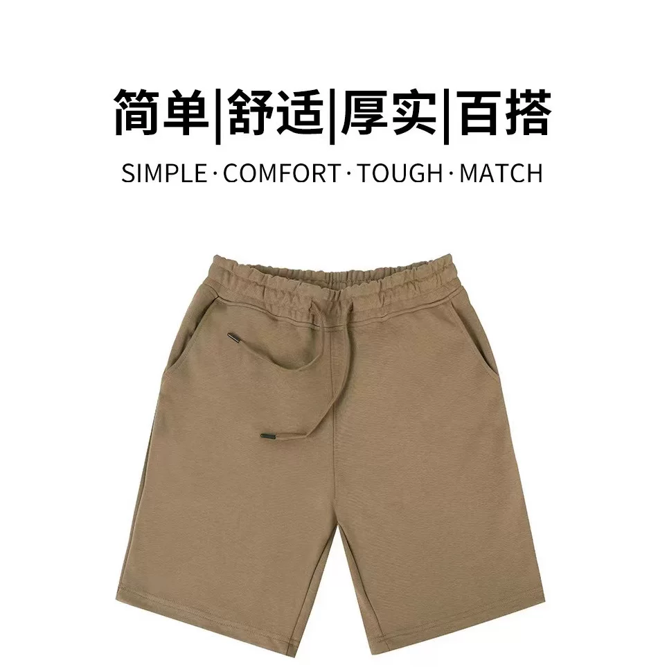 New Style Cotton Shorts European Size Loose Fit Breathable Casual Men S High photo 10