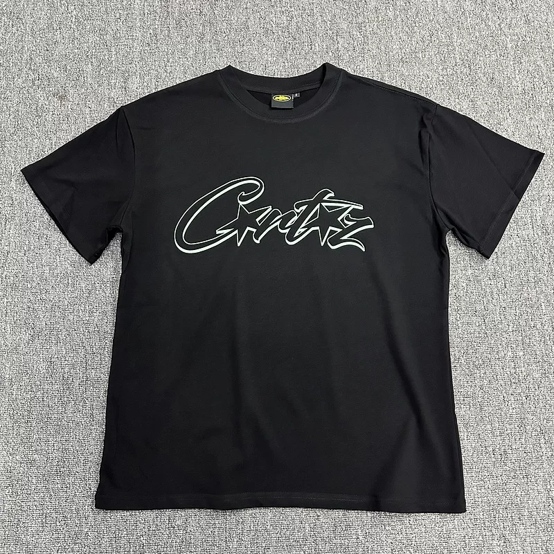 Corteiz Alcatraz Series T Shirt Short Sleeved Letter Logo Printed Round Neck photo 45