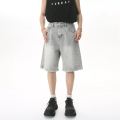 Mtlclothes Men S Clothing Distressed Washed Denim Shorts For Men Summer photo 1