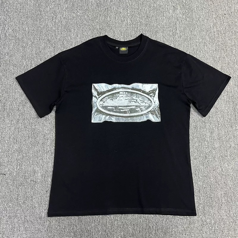 Corteiz Alcatraz Series T Shirt Short Sleeved Letter Logo Printed Round Neck photo 54