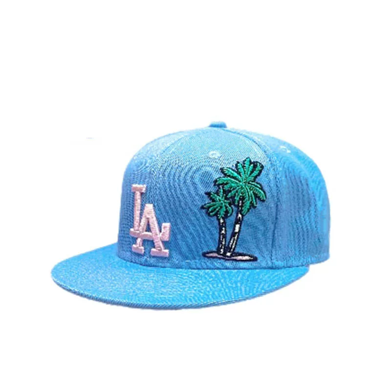 Hip Hop Hats Non Adjustable Flat Brim Baseball Caps For Young Men And Women photo 20