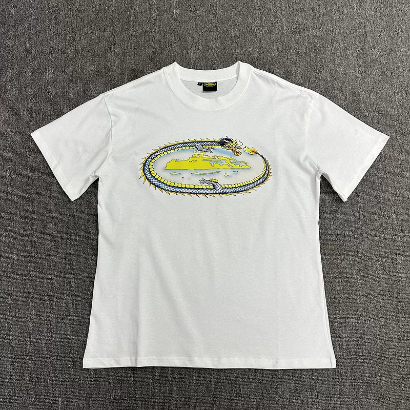 Corteiz Alcatraz Series T Shirt Short Sleeved Letter Logo Printed Round Neck photo 30