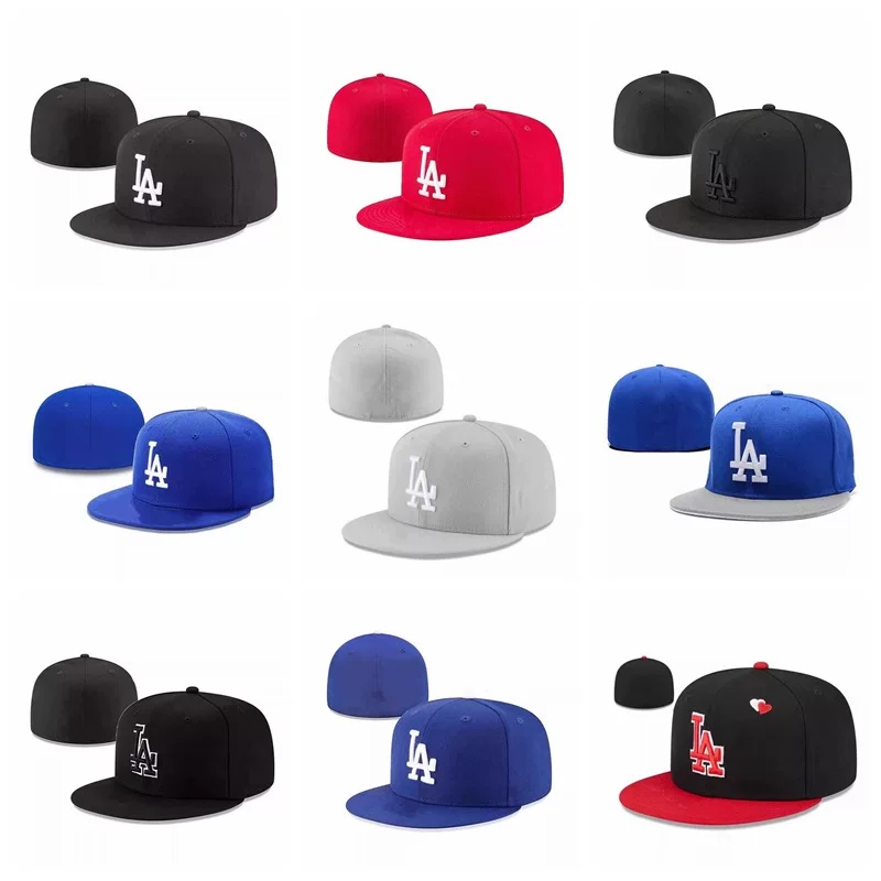 Hip Hop Hats Non Adjustable Flat Brim Baseball Caps For Young Men And Women photo 1