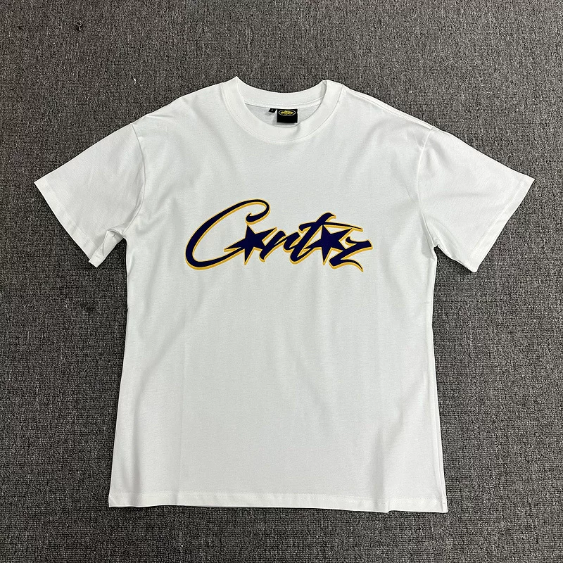 Corteiz Alcatraz Series T Shirt Short Sleeved Letter Logo Printed Round Neck photo 42