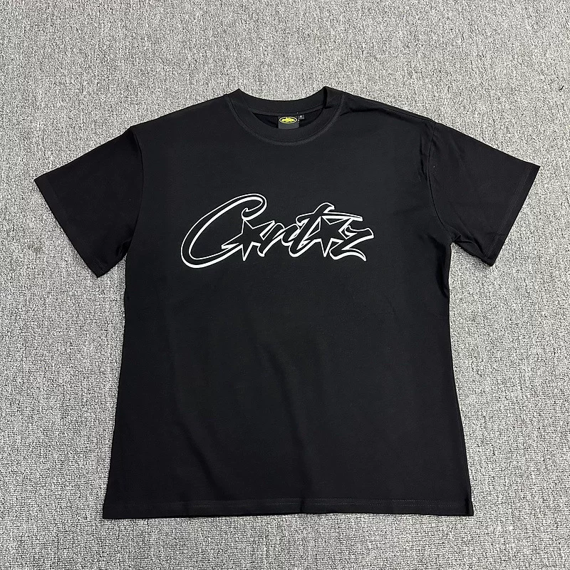 Corteiz Alcatraz Series T Shirt Short Sleeved Letter Logo Printed Round Neck photo 43
