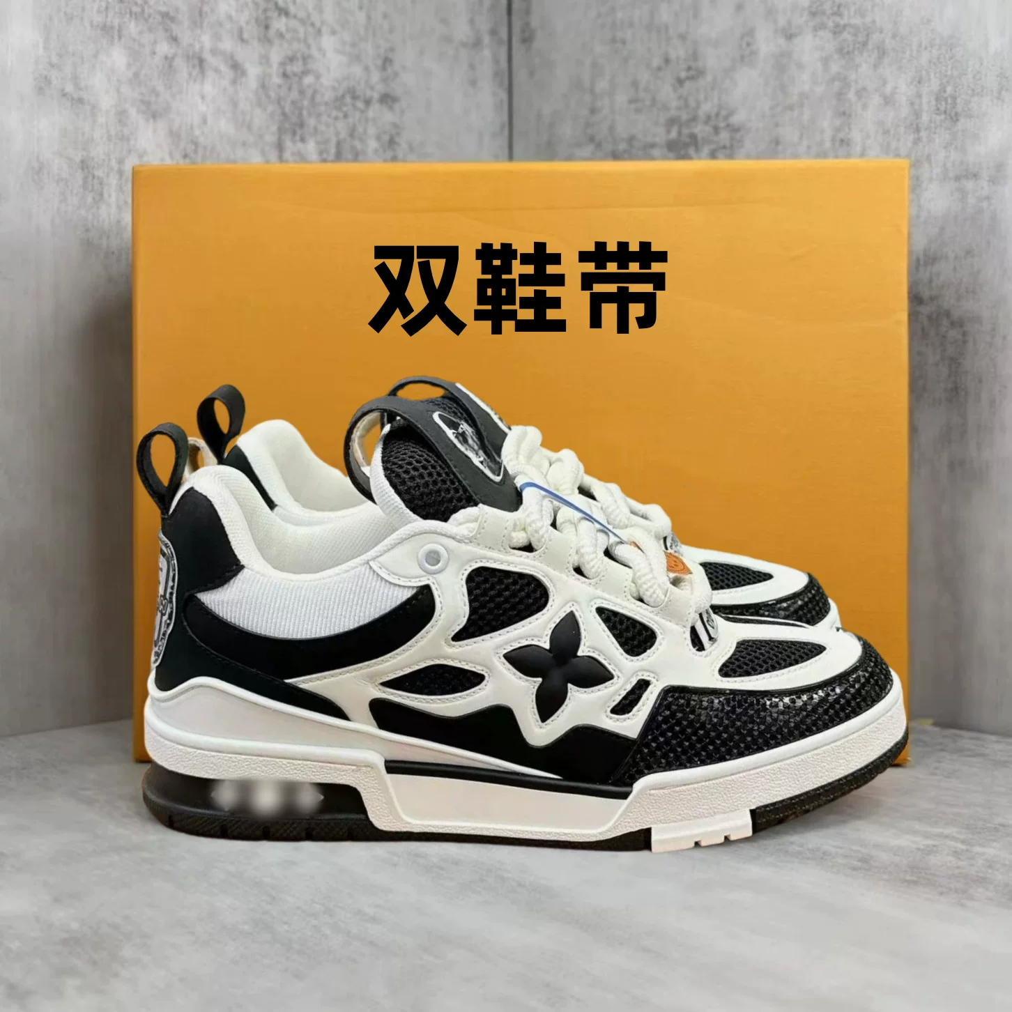 European Export Men S And Women S Platform Sneakers Thick Soled Dad Shoes photo 4