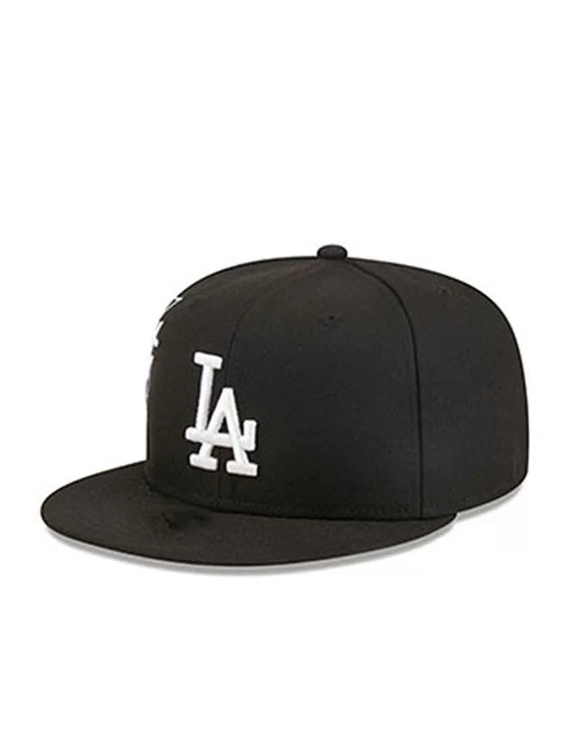 Hip Hop Hats Non Adjustable Flat Brim Baseball Caps For Young Men And Women photo 4