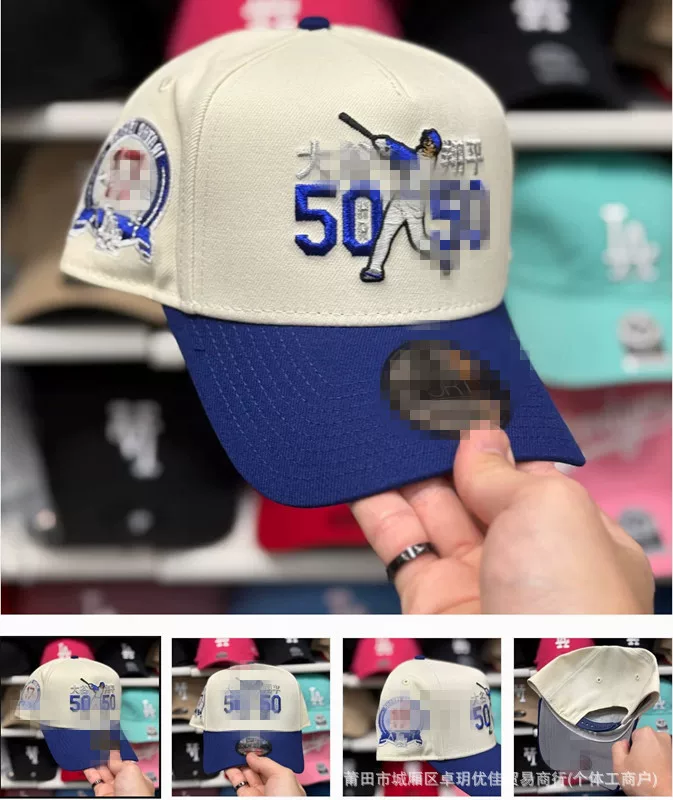 2026 New Model Baseball Cap Dodgers Sun Hat N Y Unisex Embroidered photo 2