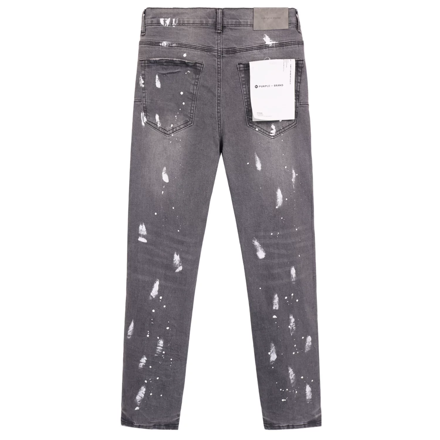 2024 American Style Trendy Brand Ripped Patchwork Ash Gray Men S Casual photo 46