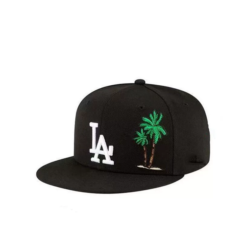 Hip Hop Hats Non Adjustable Flat Brim Baseball Caps For Young Men And Women photo 18