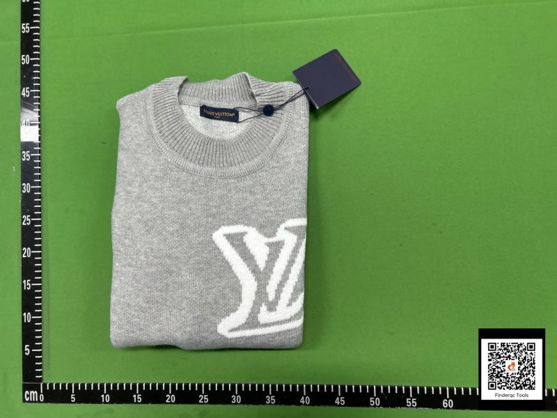QC 6-Color Jacquard Large Logo Sweater 6964366504 1
