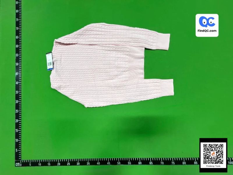 QC RL Pure Cotton Small Twist Cardigan 7222888228 7