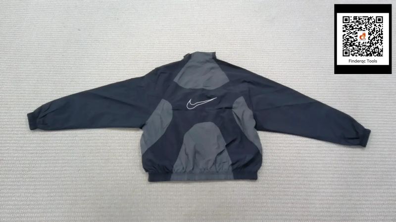 QC 🉐 Small hook contrasting splicing sports couple jacket 7267498870 4