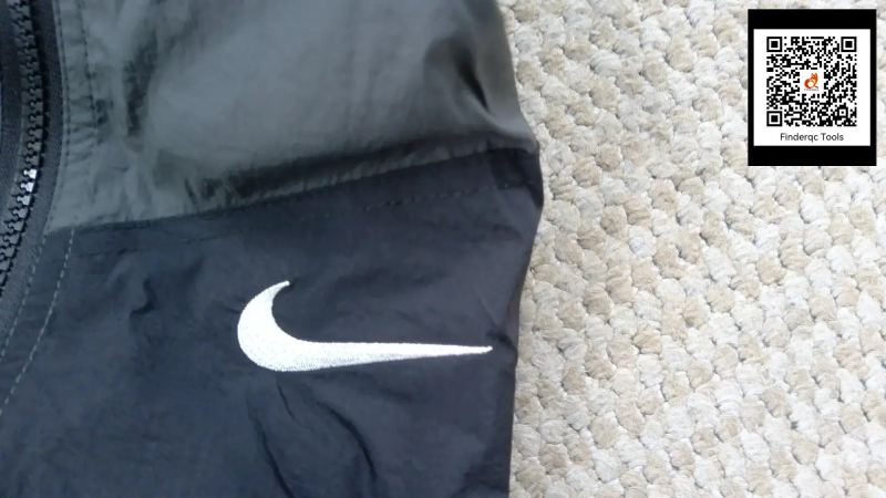 QC 🉐 Small hook contrasting splicing sports couple jacket 7267498870 2