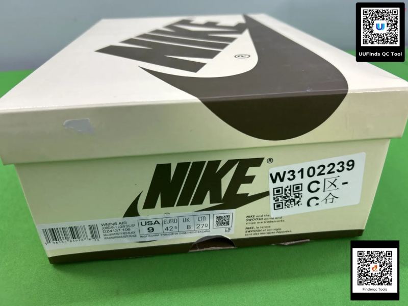 QC AJ1 Low Pre-sale 7460147769 5