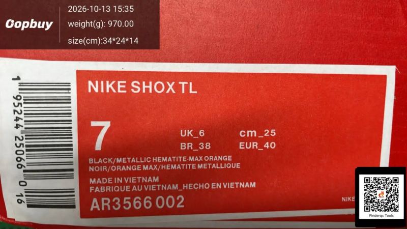 QC Neymar Shox TL full foot spring gas column sports running shoes AV3595 7519741393 4