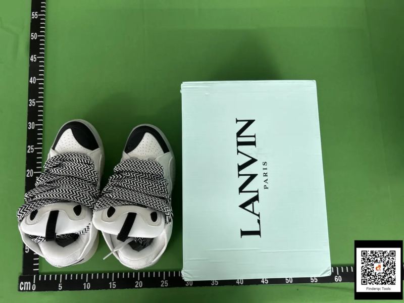 QC [Foshan] Link4 2024 LANVIN Lanvin 3rd Generation Latest Catwalk CURB Series Casual Sneakers Factory (WF04) 7528977751 6