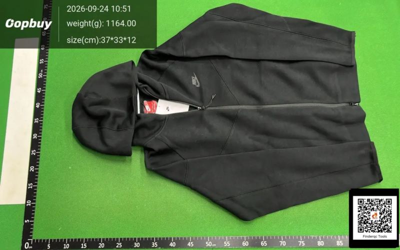 QC Cross-border TECH FLEECE Men's Hooded Air Layer Knitted Casual Sports Jacket Suit Unisex 7632533554 3