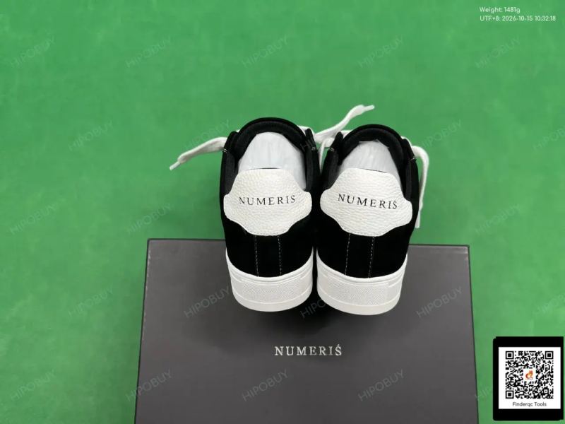 QC In stock NUMERIS Shoes casual hand-painted men's shoes zigzag bottom non-slip thick bottom flat sports sneakers 7634503749 5