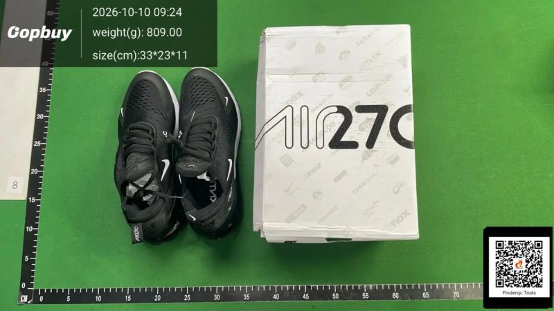QC Air Max 270 Air Cushion Shoes for Men, Casual, Fashionable, Lightweight, Breathable Running Shoes, Specially Designed for Cross-Border Sports Shoes for Women 7655174359 3