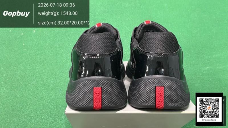 QC In stock Americas cup p home round toe all-match running shoes foreign trade shoes leather flat bottom high quality patent leather shoes 7658158856 7