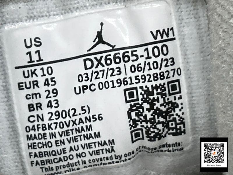 QC AJ3 Retro Sneakers 7664221859 1