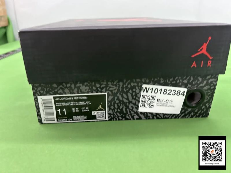 QC AJ3 Retro Sneakers 7664221859 5