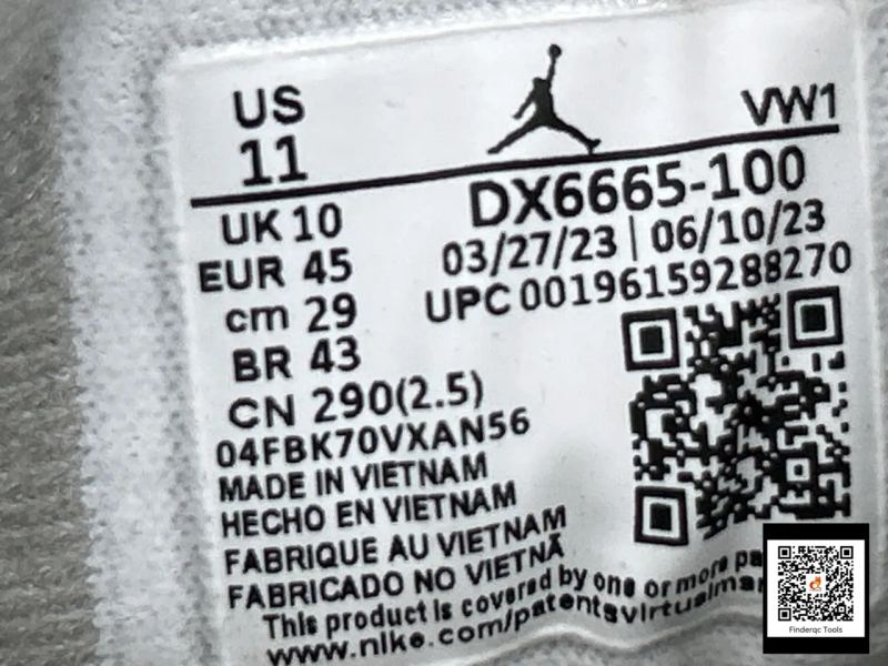 QC AJ3 Retro Sneakers 7664221859 8